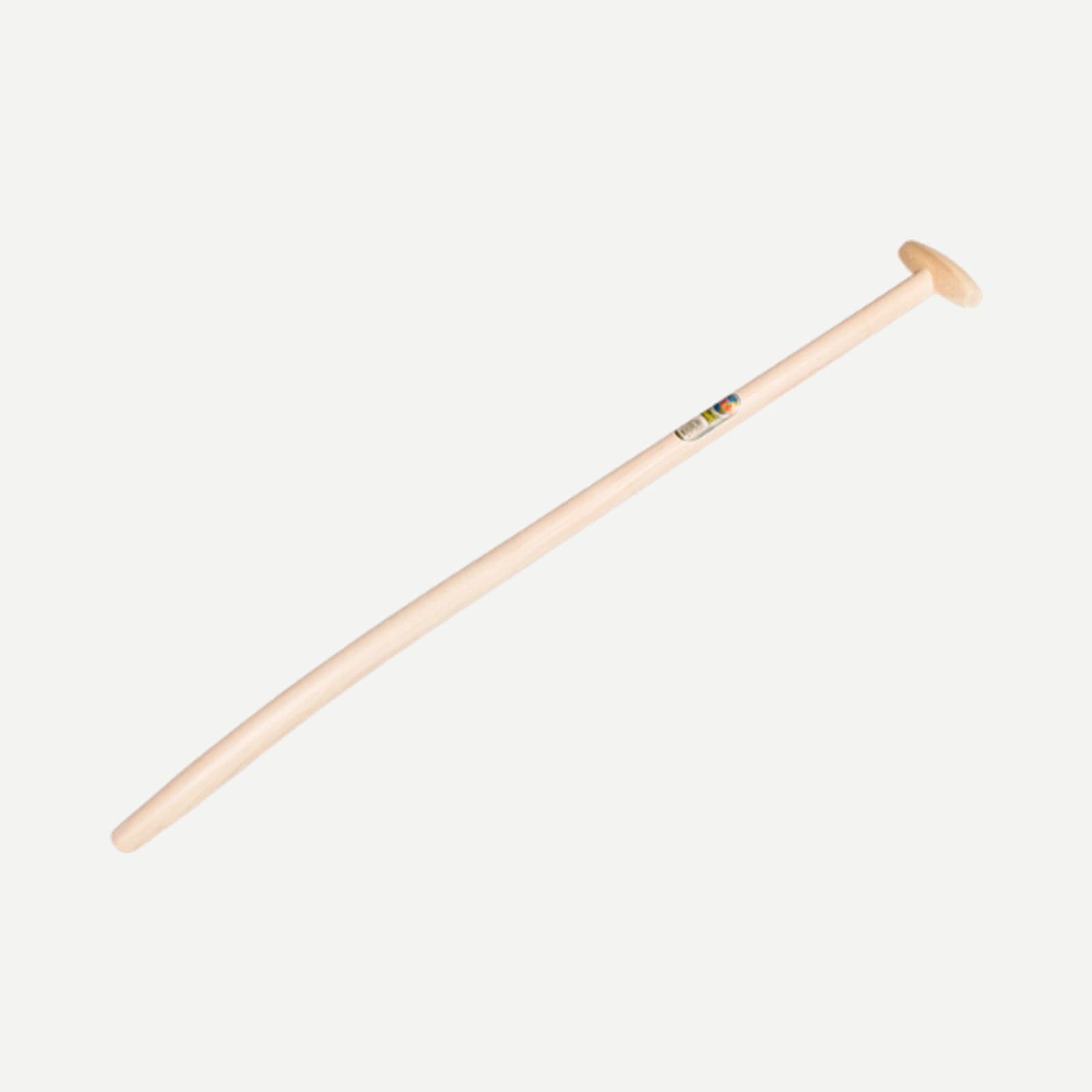 ATLAS Schopsteel 110 cm gebogen, met doorgestoken hilt