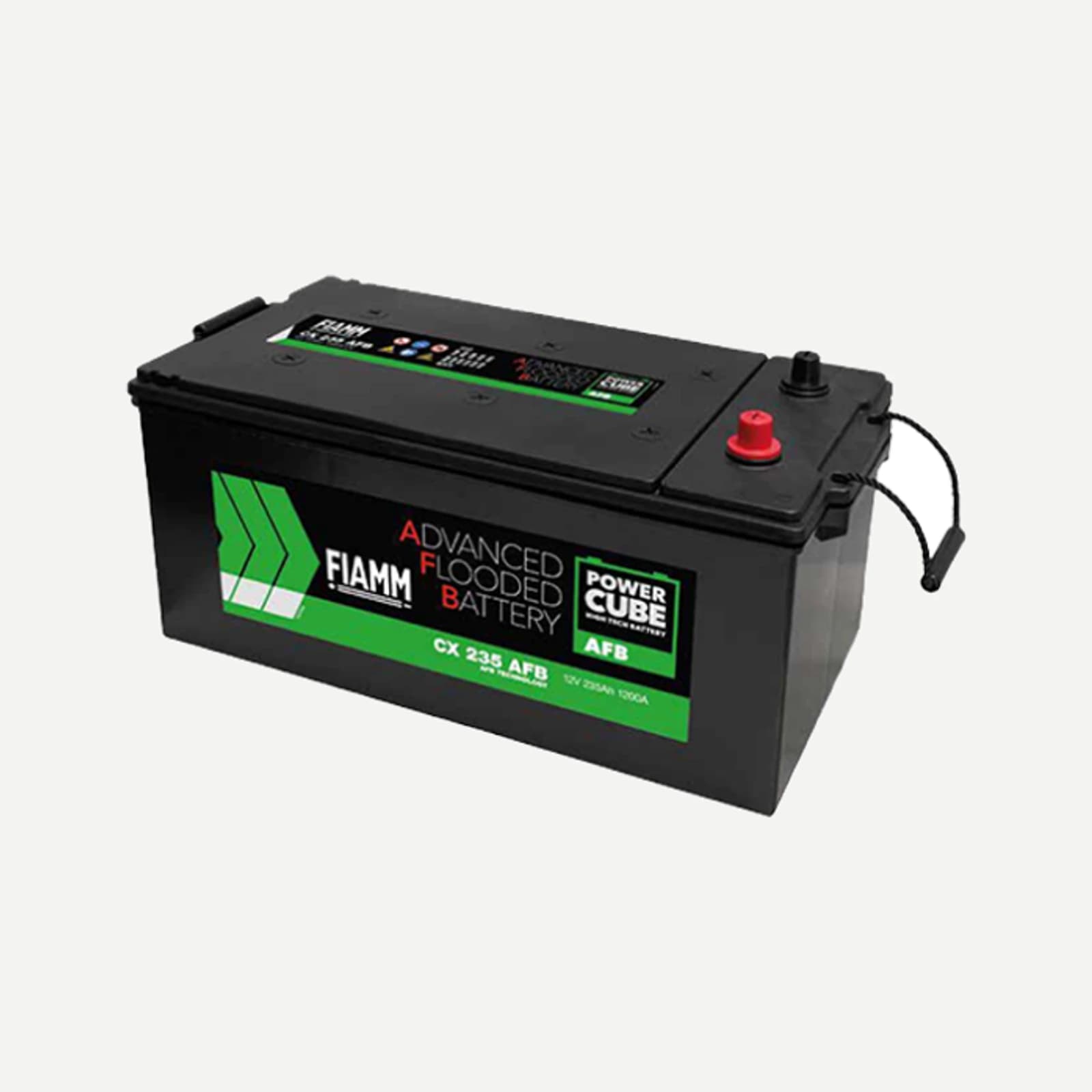 Fiamm Power Cube Professional AFB (EFB) Battery 12V 235Ah(C20) 1200 AMP CCA EN