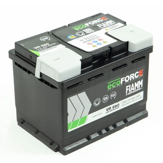 Fiamm Ecoforce start-stop VRLA AGM accu 12V 60Ah(20hrs) 680 AMP CCA EN